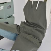 Delantal impermeable de estilo japonés coreano para uso doméstico con bolsillos, delantal de cocina de Color sólido, delantal sin mangas ajustable Simple para adultos - details 7