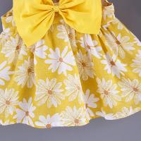 Conjunto de vestido y gorro de playa para niña, vestido de princesa con cuello halter, 2 piezas - details 15