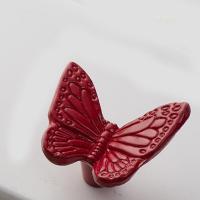 Perilla de armario antigua de un solo orificio creativa, tiradores de puerta de aleación de Zinc con forma de mariposa, perillas de cajón de animales de estrella de mar, muebles - details 12