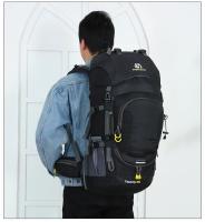 Bolsa de viaje para montañismo al aire libre, diseño reflectante nocturno, nailon, impermeable, resistente al desgaste - details 13