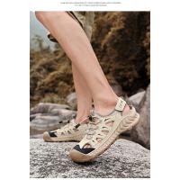 Sandalias De Playa De Moda Para Verano Para Hombres Antideslizantes Transpirables Con Suela Gruesa Para Senderismo Al Aire Libre - details 13