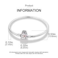 Pulsera estrella de mar concha copo de nieve base cadena encanto cuentas hecho a mano - details 19