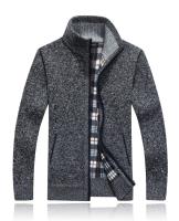 Cárdigan de suéter de lana para hombre de invierno, chaqueta de suéter cálida, chaqueta de punto para ropa de hombre - details 14