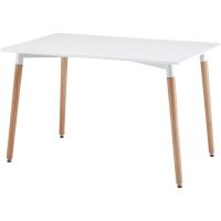 Sillas de Comedor Nórdicas Ergonómicas Material PU Ancho de 2,8cm Diseño de Patas 2 Sillas Grises - details 12
