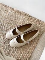 Nuevo nicho retro, cabeza redonda japonesa, zapatos individuales de suela plana, hebilla de una palabra grabada, zapatos individuales Mary Jane - details 22