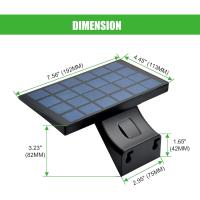 90 LED Focos Solares Exterior, Foco Solar Potente con Sensor de Movimiento, Impermeable con 4 Modos Inteligentes para Jardín, Patio, Camino, Escalera - details 12