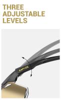 Gafas de Sol KAPVOE UV400 Lente Ultra Clara Padilla Ajustable Ligera Para Ciclistas y Corredores - details 1