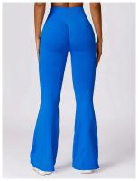 Campana de yoga para mujer - Pantalones deportivos transpirables para correr en gimnasio ajustados con cintura alta y salto de cadera - details 23