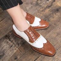 Venta Caliente Hard Wear zapatos de vestir de cuero de fondo suave Casual marrón para hombres 2025 productos Dropshipping - details 7