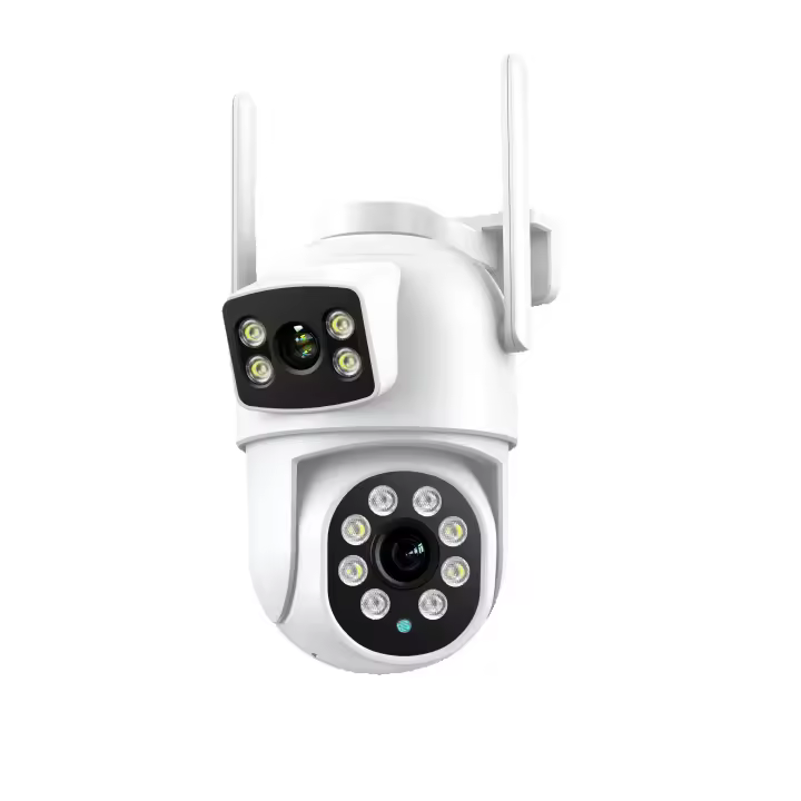Cámara de Vigilancia IP Dual Pantalla PTZ Full HD 1920P Seguimiento Automático de 360° - 1