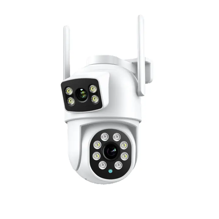 Cámara de Vigilancia IP Dual Pantalla PTZ Full HD 1920P Seguimiento Automático de 360° - 1
