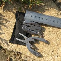 Kit de Viaje Portátil Multifuncional Cuchillo Plegable de Acero Inoxidable, Llavero, Destornillador - details 4