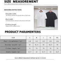 Camiseta de manga corta con estampado de flores pintadas a mano de la marca de tendencia de moda de primera categoría QiBiao, camiseta deportiva de estilo nuevo de verano para hombre, camisa informal de cuello redondo para pareja - details 12