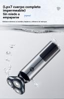 Afeitadora Eléctrica Inteligente Cabeza Magnética Rotativa Recargable Herramienta de Belleza para Depilación Corporal - details 5