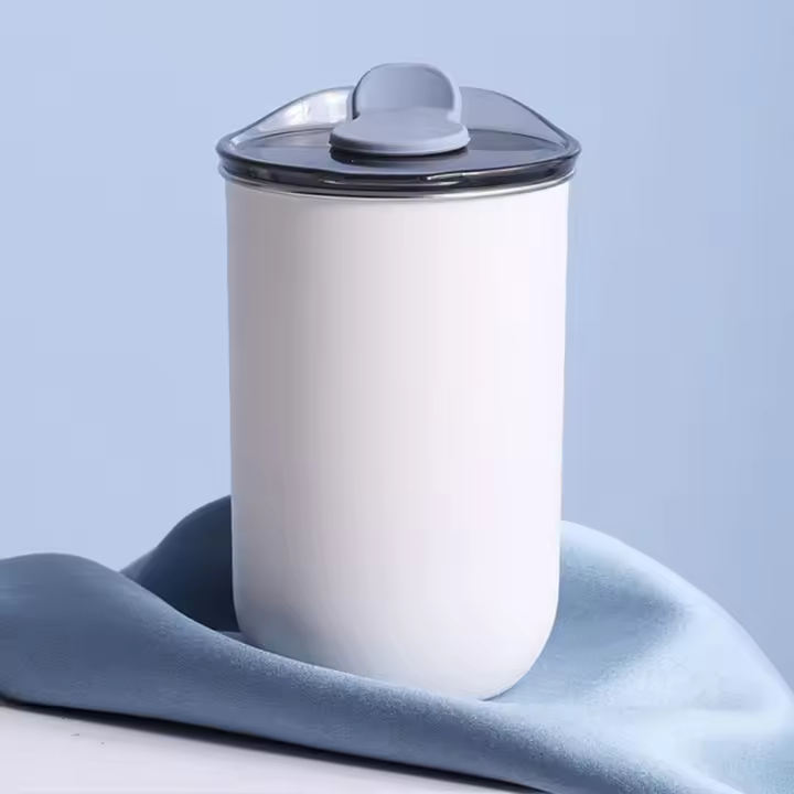 Botella de agua de acero inoxidable a prueba de fugas con tapa, taza térmica, vaso de café, tazas de cerveza, 300ml - 1