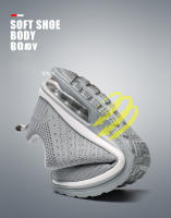 Zapatillas de correr con cámara de aire para hombre y mujer, zapatos informales a la moda, color rojo, para caminar al aire libre y gimnasio - details 7