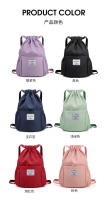 Bolso de mujer nueva moda mochila de cubo de agua Simple ligero con cordón de tela Oxford mochila de viaje bolso de escuela para estudiantes - details 8