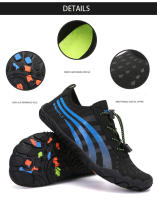 Zapatos acuáticos Unisex, zapatillas de natación descalzas, pesca al aire libre, bicicleta, zapatos deportivos de secado rápido, zapatillas transpirables de agua de mar y río - details 5