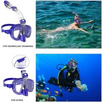 Máscara De Natación Plegable Antiniebla Con Sistema Topo Seco Para Natación Libre Equipamiento Profesional De Snorkel Para Adultos Y Niños - details 6