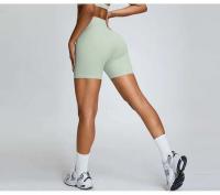 Monos de Yoga sin Costuras Ouwu Shorts Deportivos de Cintura Alta para Mujeres - details 5