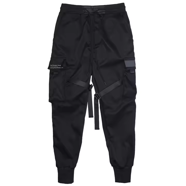 Pantalones bombachos para hombre y niño, pantalón informal con bolsillo - 1