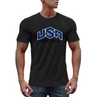 Camiseta deportiva de secado rápido para hombre, camiseta con letras estampadas, de manga corta, elástica, ligera - details 7