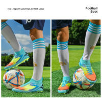 Zapatos de fútbol AG FG para hombre, zapatillas transpirables con suela antideslizante, cornamusas de fútbol para exteriores, novedad - details 11