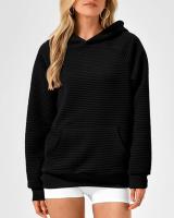 Sudadera con Capucha Básica para Mujer Estilo Y2K a la Moda Sudadera con Bolsillo Suelto - details 19