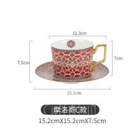Conjunto de Taza de Café de Lujo Estilo Marroquí Cerámica Ideal para Cappuccino, Latte, Espresso - details 14