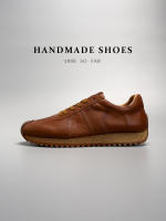 Zapatos retro de hombre de alta gama de moda, de cuero genuino de vaca. - details 0