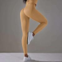 Hamidou-mallas sin costuras para mujer, mallas deportivas de cintura alta para entrenamiento, correr, Fitness, gimnasio, Scrunch Butt, ropa deportiva - details 43