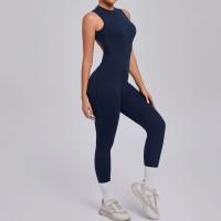 Conjunto de gimnasio de una pieza, ropa de yoga, traje deportivo, pellets Fiess, trajes de entrenamiento elásticos para mujer - details 8