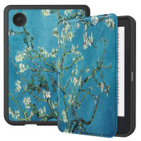 Funda de Cuero Pintado Cubierta Protectora Inteligente para Ebook Kobo Clara 2E 2022 - details 19
