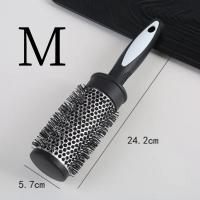Peine Redondo Cepillo de Nailón para Estilizar el Cabello Tubo Termérico de Aluminio - details 1