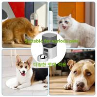 Comederos automáticos para mascotas, alimentador temporizado de gran capacidad para gatos y perros, dispensador de comida seca, 5l - details 6