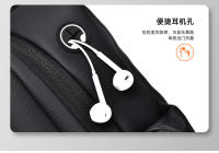 Bolsa de mensajero de hombro Bolsa de pecho impermeable de moda ligera Bolsa de pecho informal Commuter - details 5