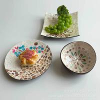 Plato de fruta de cáscara, bandeja de frutas secas, bandeja de almacenamiento decorativa, bandeja de adorno de pavo real elefante. - details 7