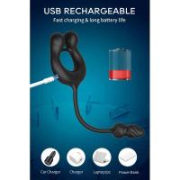 Empaque privado Sexy Wireless APP Ring Vibrador Juguete Sexual Para Hombres Pareja Anal Butt Plug Masajeador de Próstata Masculino Estimulador de Clítoris Suministros para Adultos - details 17