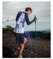 Bastón de Senderismo Plegable AONIJIE E4210 de Fibra de Carbono Ultraligera para Caminata Recta en Sendas y Escalada - details 11