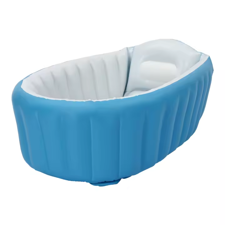 Bañera inflable para bebés, bañera plegable para niños pequeños, casas, apartamentos, hoteles - 1
