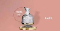 Botella giratoria de 360 ​​grados, lujoso recipiente de fondo cónico de vidrio sin plomo de 1500ml, soberanía del alcohol, regalo suave y rápido - details 2
