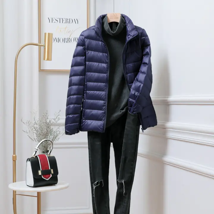 plumón Chaqueta ultraligera mujer, abrigo cálido ligero de talla grande 7XL, parka para Otoño e Invierno gran      Invirno - 1