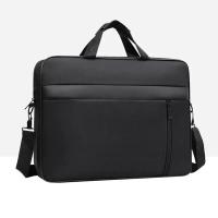 Bolso de mano para hombre de 15,6 pulgadas, bolso para ordenador portátil, viaje de negocios al aire libre, bolso organizador de ordenador portátil de gran capacidad negro - details 11