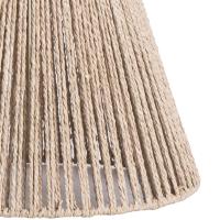Sombrilla De Lámpara Colgante Estilo Retro Tejida En Rotura Para Cocina Hall Comedor Estilo Rústico Farmhouse Cubierta De Candelabro - details 4