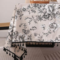 Manteles de Encaje Blanco Clásico Cubiertas de Mesa Resistentes al Polvo para Sala de Estar, Cocina, Picnic Decoraciones del Hogar - details 9