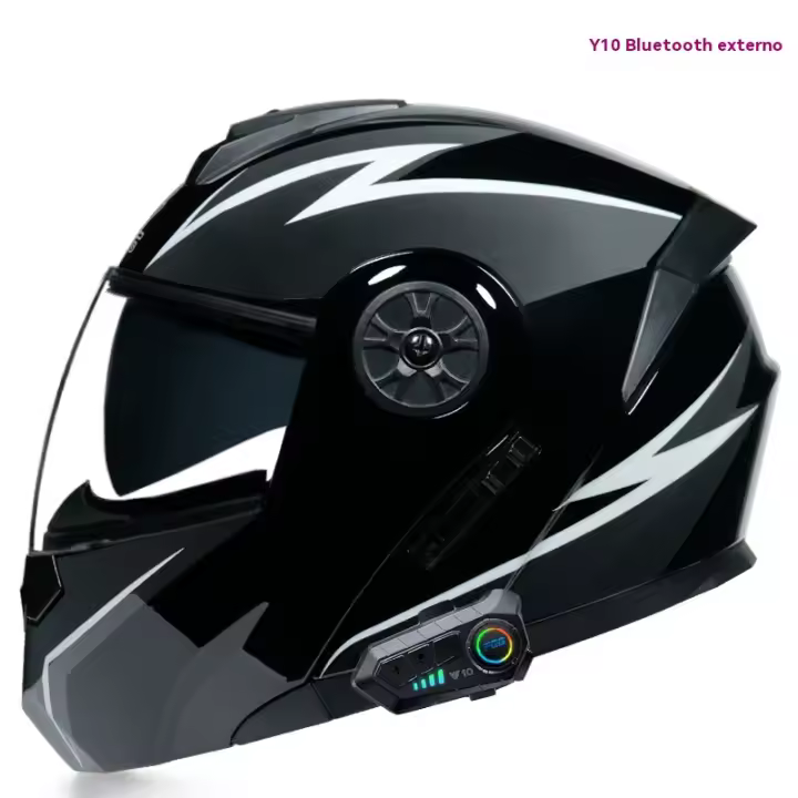 Casco motocross bluetooth hombre MX Carreras de Locomotora cascos integrales - 1
