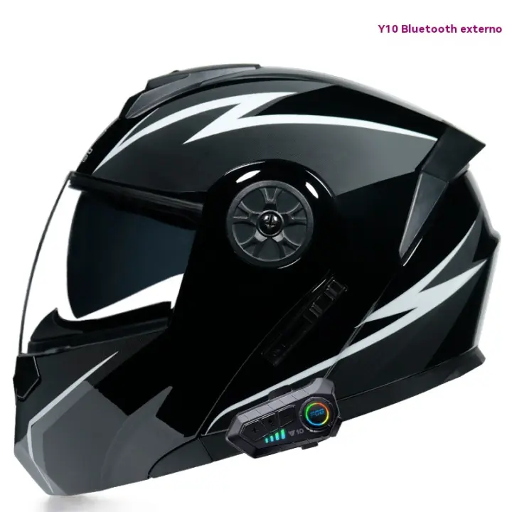 Casco motocross bluetooth hombre MX Carreras de Locomotora cascos integrales - 1