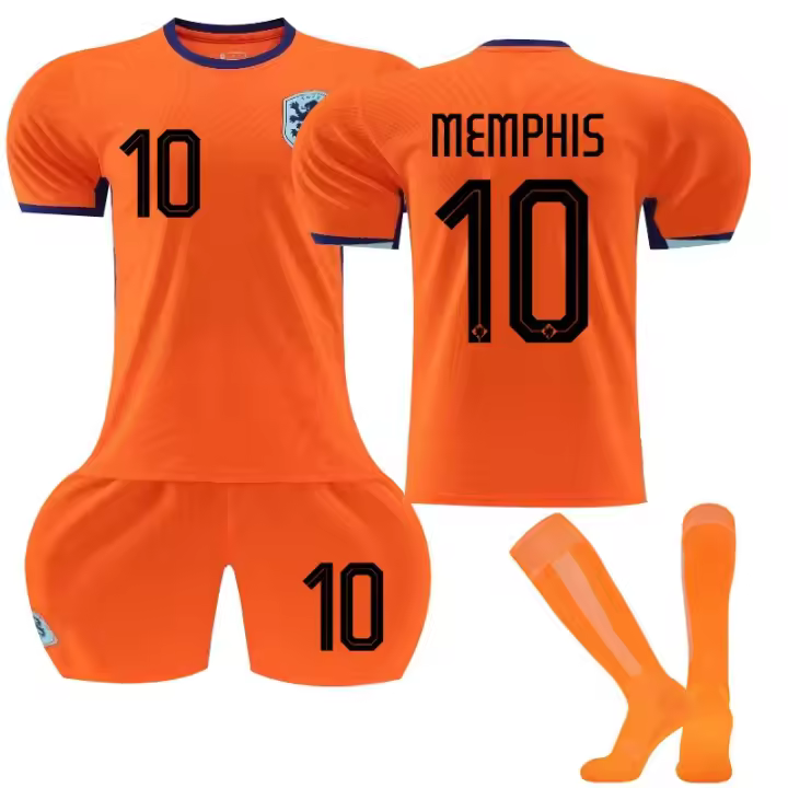 Conjunto De Ropa Infantil Para Niños Y Niñas Fan De Camiseta De Entrenamiento Uniforme Deportivo Casual Unisex Verano Poliéster - 1