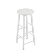 Taburetes con Respaldo Cuero Sintético Cocina Regulable en Altura Taburete Giratorio Peluquería Sillas Bar Taburete de Escritorio Negro 39,5-50,5cm de Altura BH304sz-1 - details 13