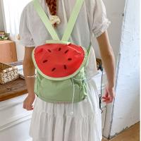 Mochila con cordón para exteriores de estilo coreano, mochila de nailon de fruta de Color dopamina para viaje, bolsa de libros de gran capacidad, bolso de hombro para senderismo - details 28